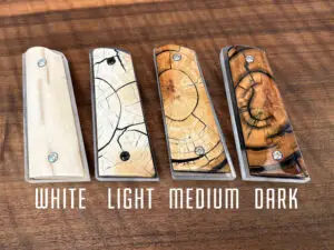 An example of each Ivory Grip